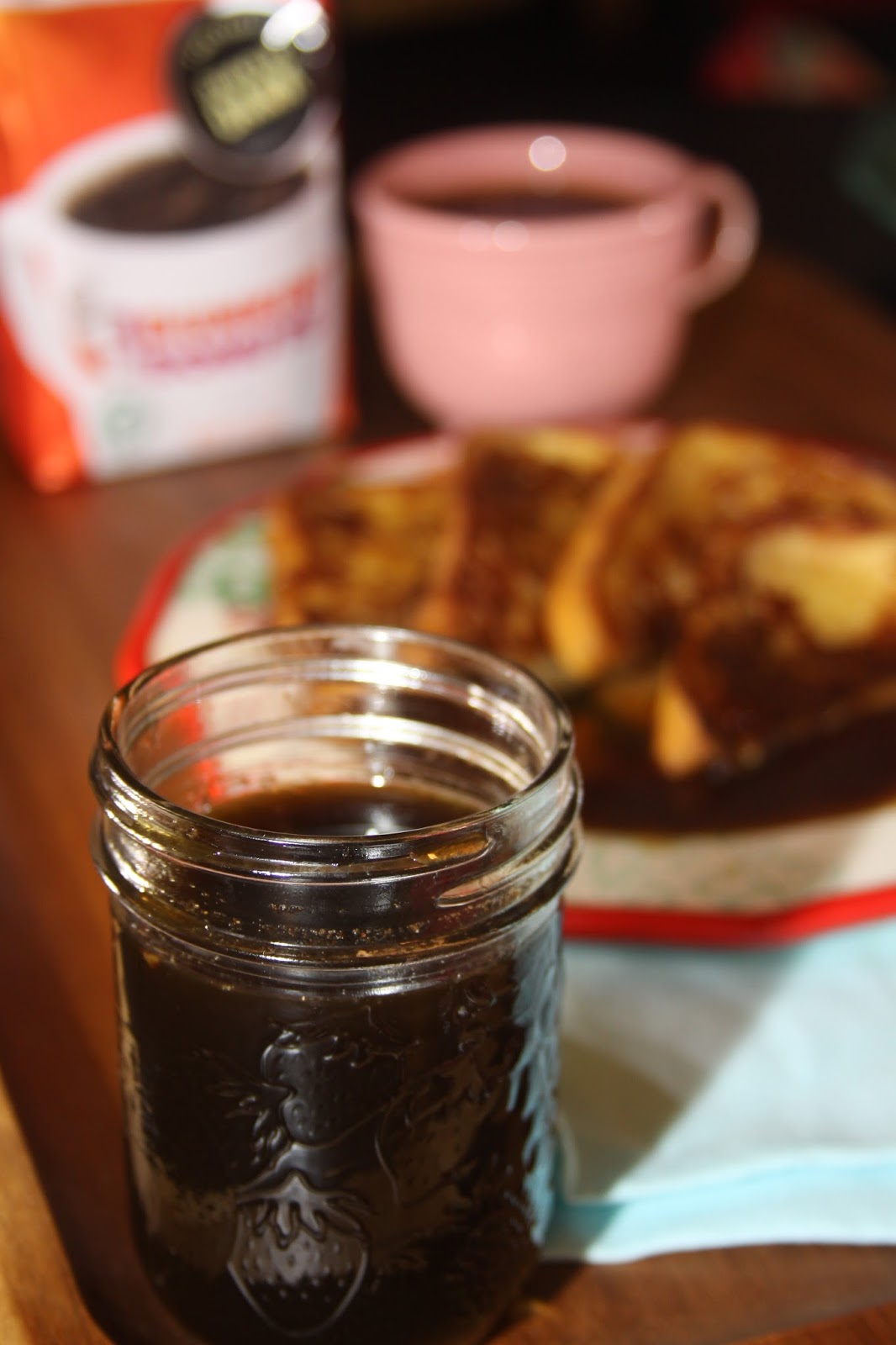 For the Love of Food Bold Roast Coffee Flavored Breakfast Syrup with