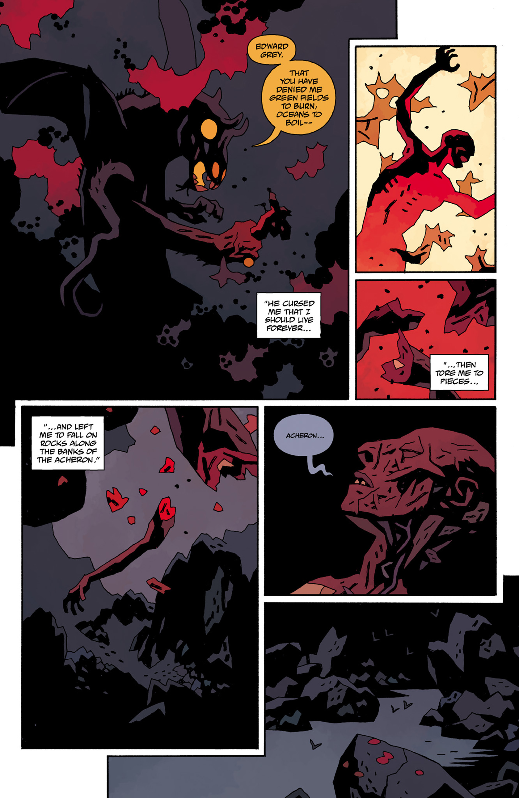 Read online Hellboy In Hell comic -  Issue # _TPB 1 - 91