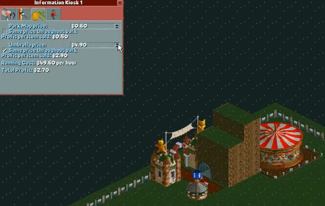 (스압주의) 롤러코스터 타이쿤 장인 - 킹무성