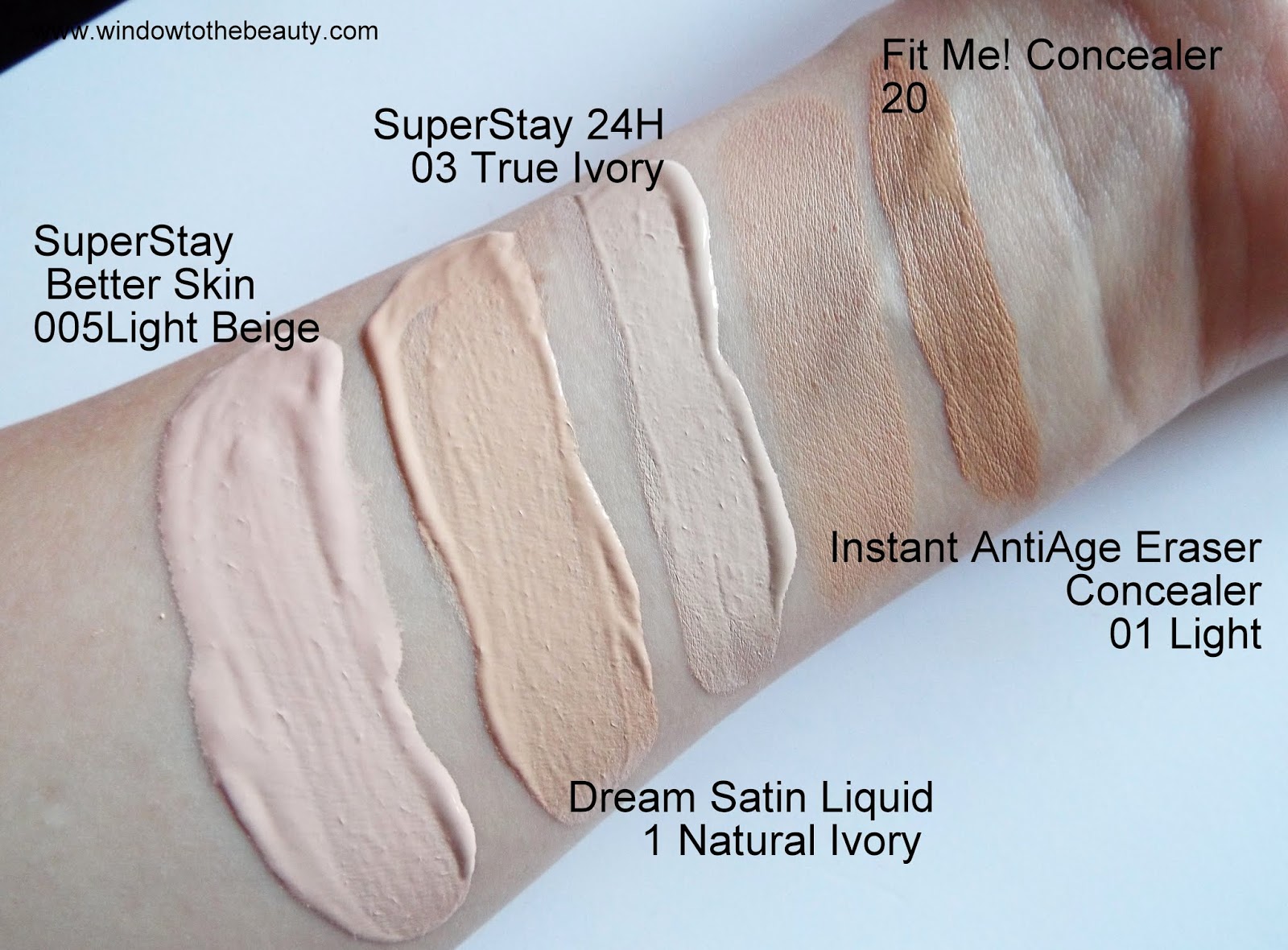 Window to The beauty Maybelline Superstay 24 Hour Foundation Review