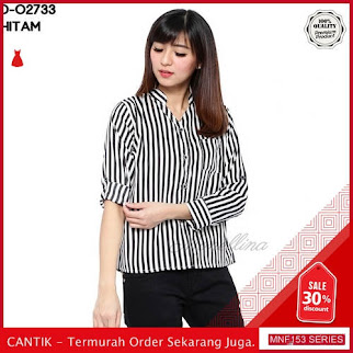 MNF153A133 Atasan D Wanita 02733 Salur Panjang Lengan 2019 BMGShop