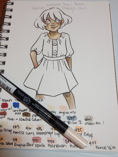 kurecolor brush markers