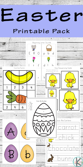 Kindergarten Worksheets and Games: FREE Easter Worksheets