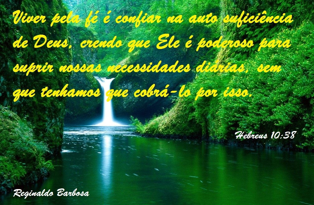 DEUS É FIEL O justo viverá pela fé DEUS É FIEL O justo viverá pela fé