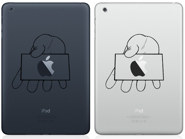 Apple Business Card iPad Mini Decals
