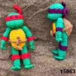 patron gratis tortugas ninjaamigurumi, free amigurumi pattern ninja turtles