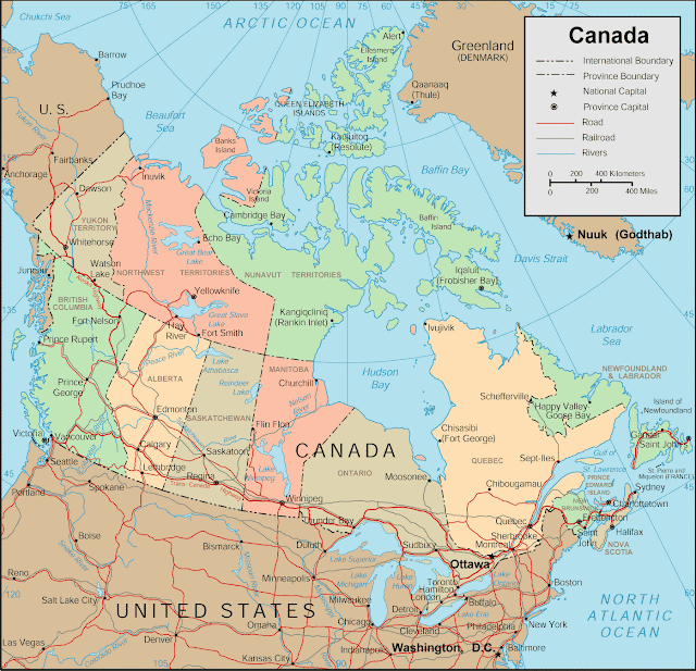 Canada Map - Map Pictures