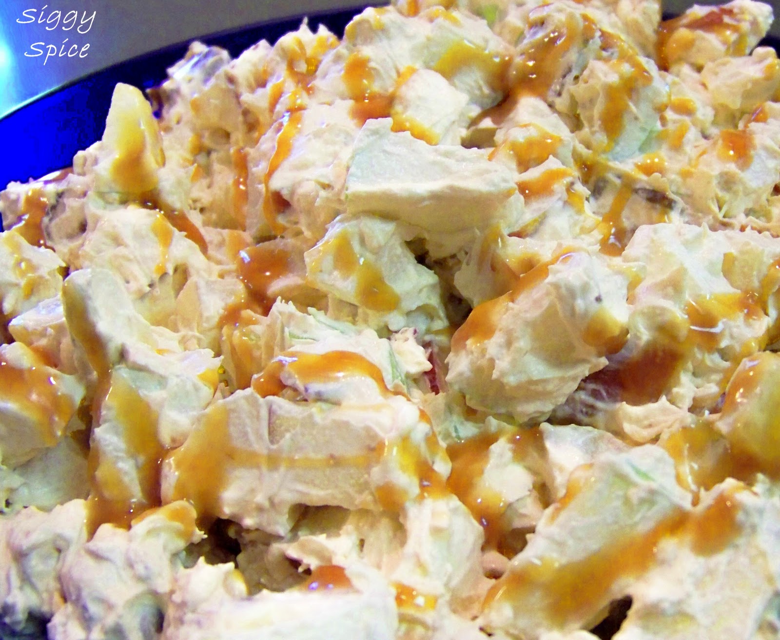 Siggy Spice Snickers Caramel Apple "Salad"