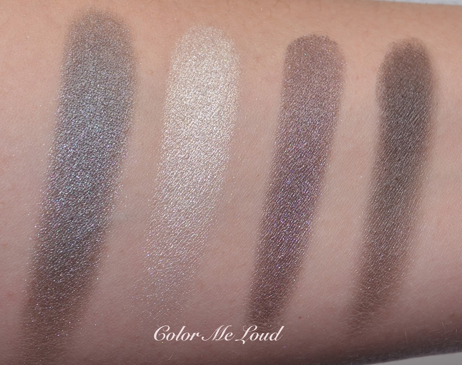Swatches of the new Chanel Les 4 Ombres ft. Tisse Gabrielle