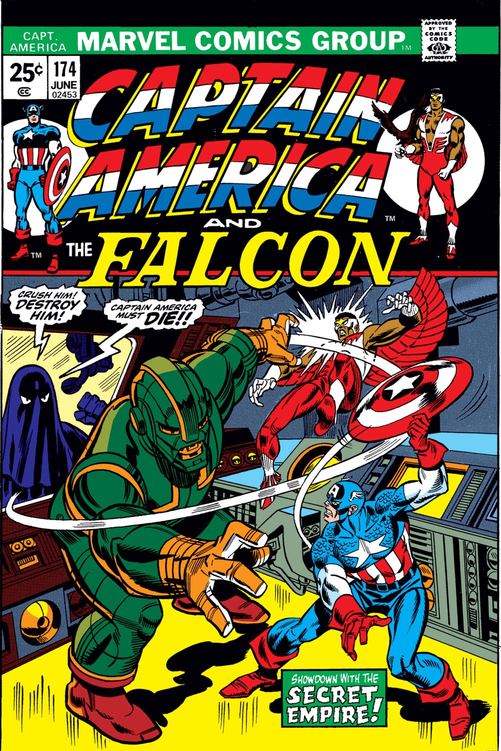 Read online Captain America (1968) comic - Issue #174 - 1