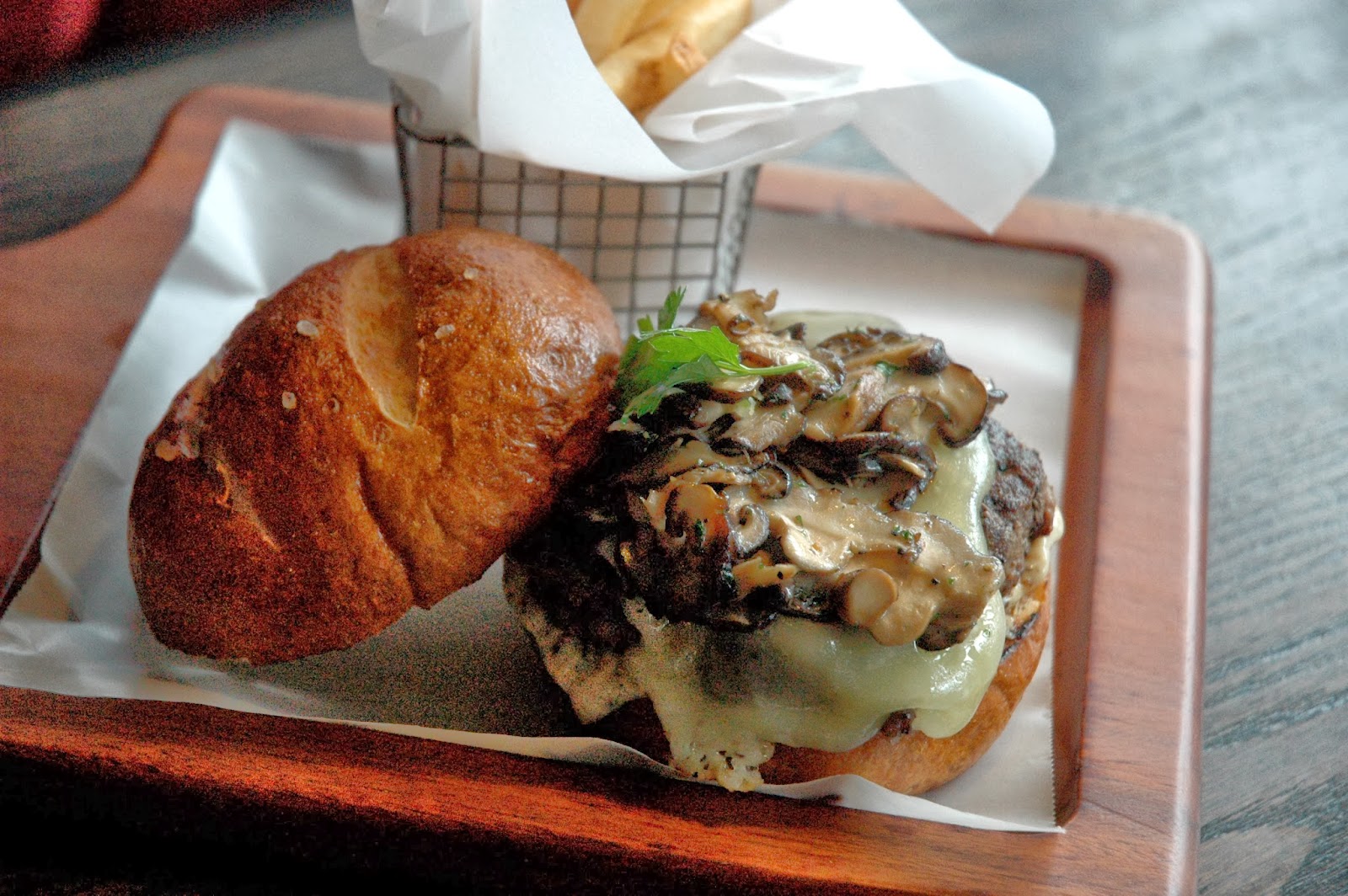 DUDE FOR FOOD Village Tavern's New Wagyu Burgers