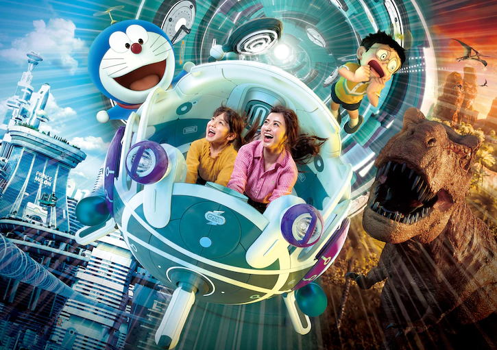 STAND BY ME Doraemon XR Ride. VR Coaster Yang Akan hadir di Universal Studios Japan
