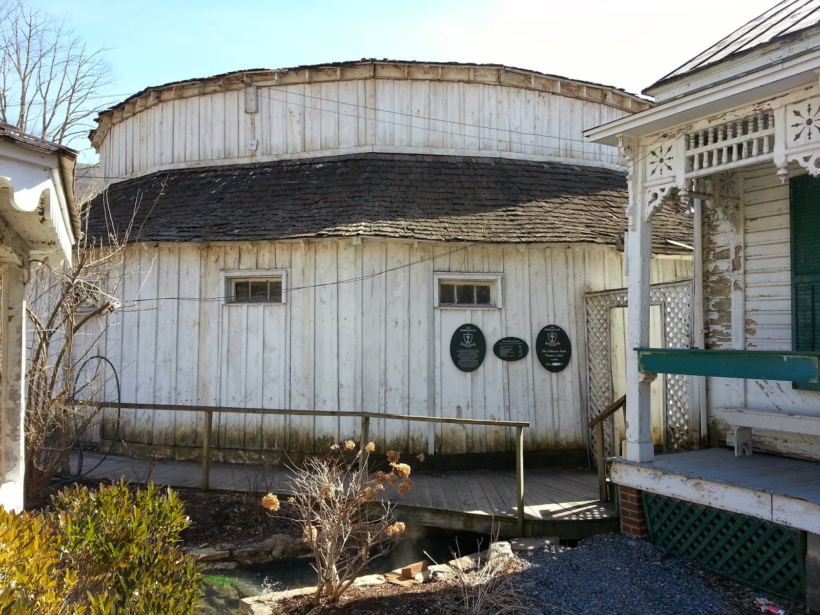 Hot Springs VA and the Jefferson Pools Chez Jacqua