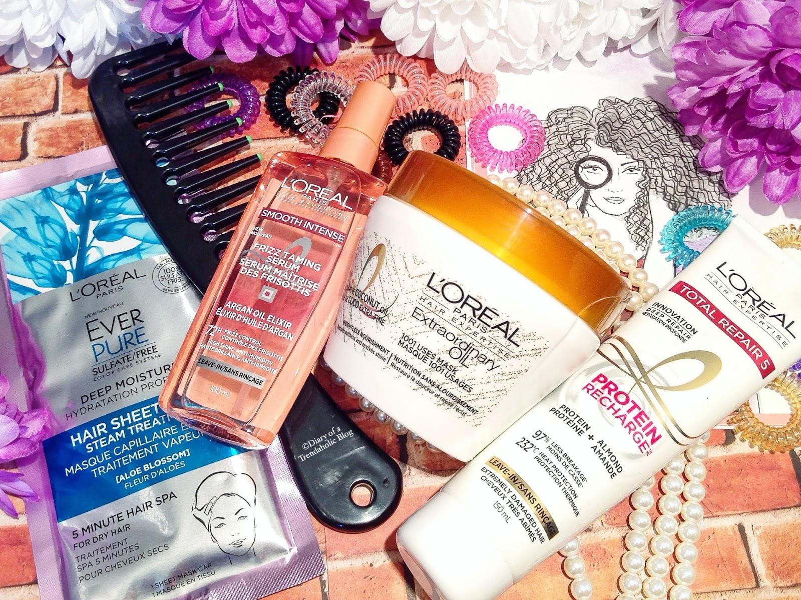 Diary of a Trendaholic NEW Hair Care from L'Oreal Protein Treatment