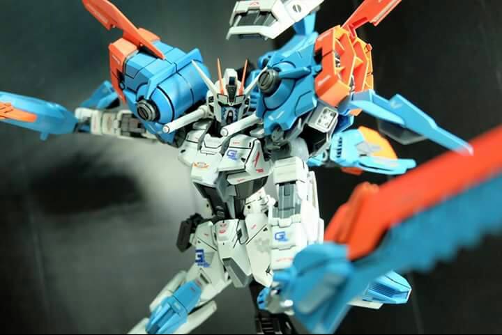 Custom Build: MG 1/100 Gale Strike Gundam