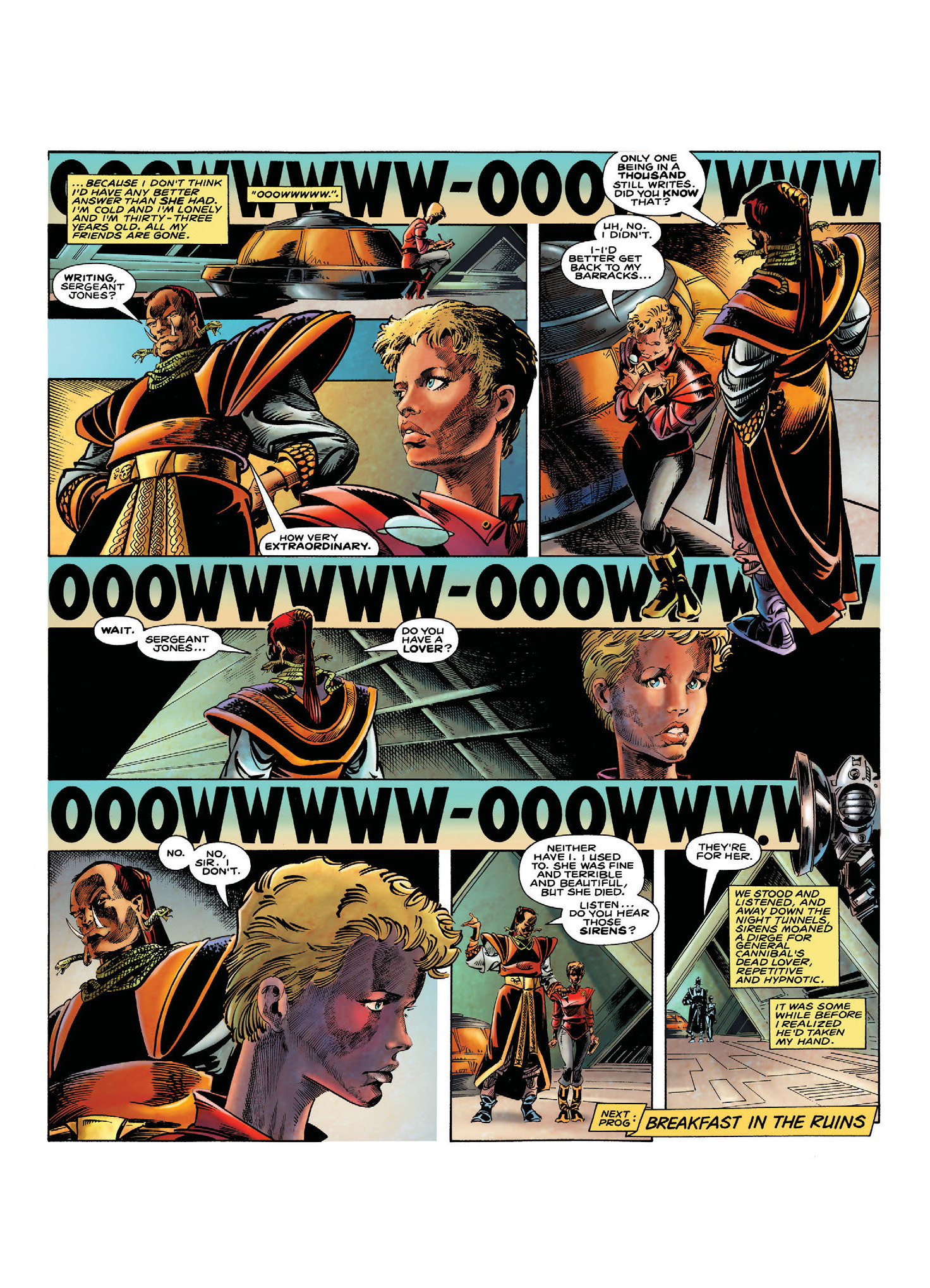 Read online The Ballad of Halo Jones (2018) comic -  Issue # TPB 3 - 74