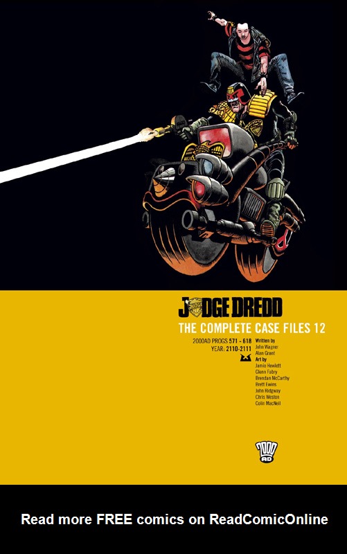 Read online Judge Dredd: The Complete Case Files comic -  Issue # TPB 12 (Part 1) - 1