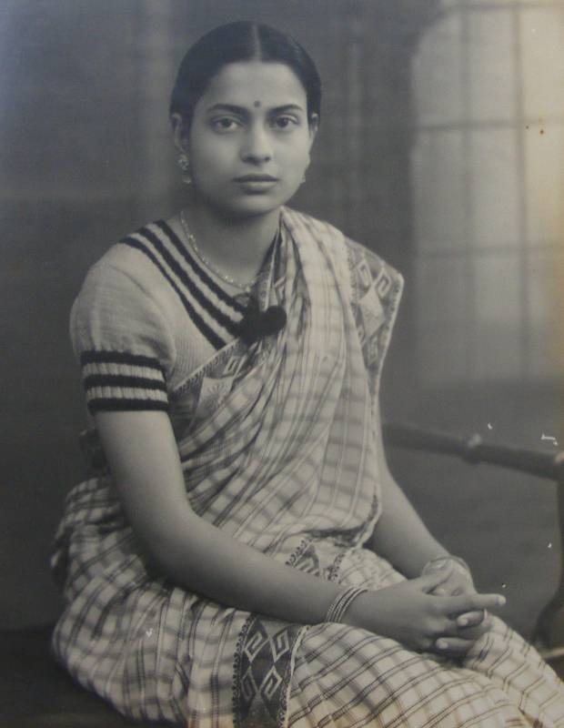 Portrait of an Indian Woman in Saree - c1930's