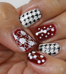 alabama tide roll nails crimson football university nail designs college sweet china theresa baby pretty hair shoes virginia try collect