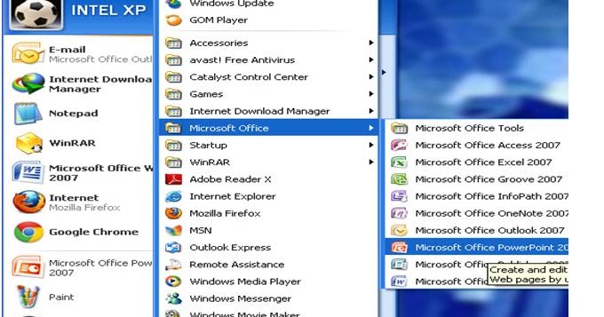 Cara membuat biodata dengan powerpoint