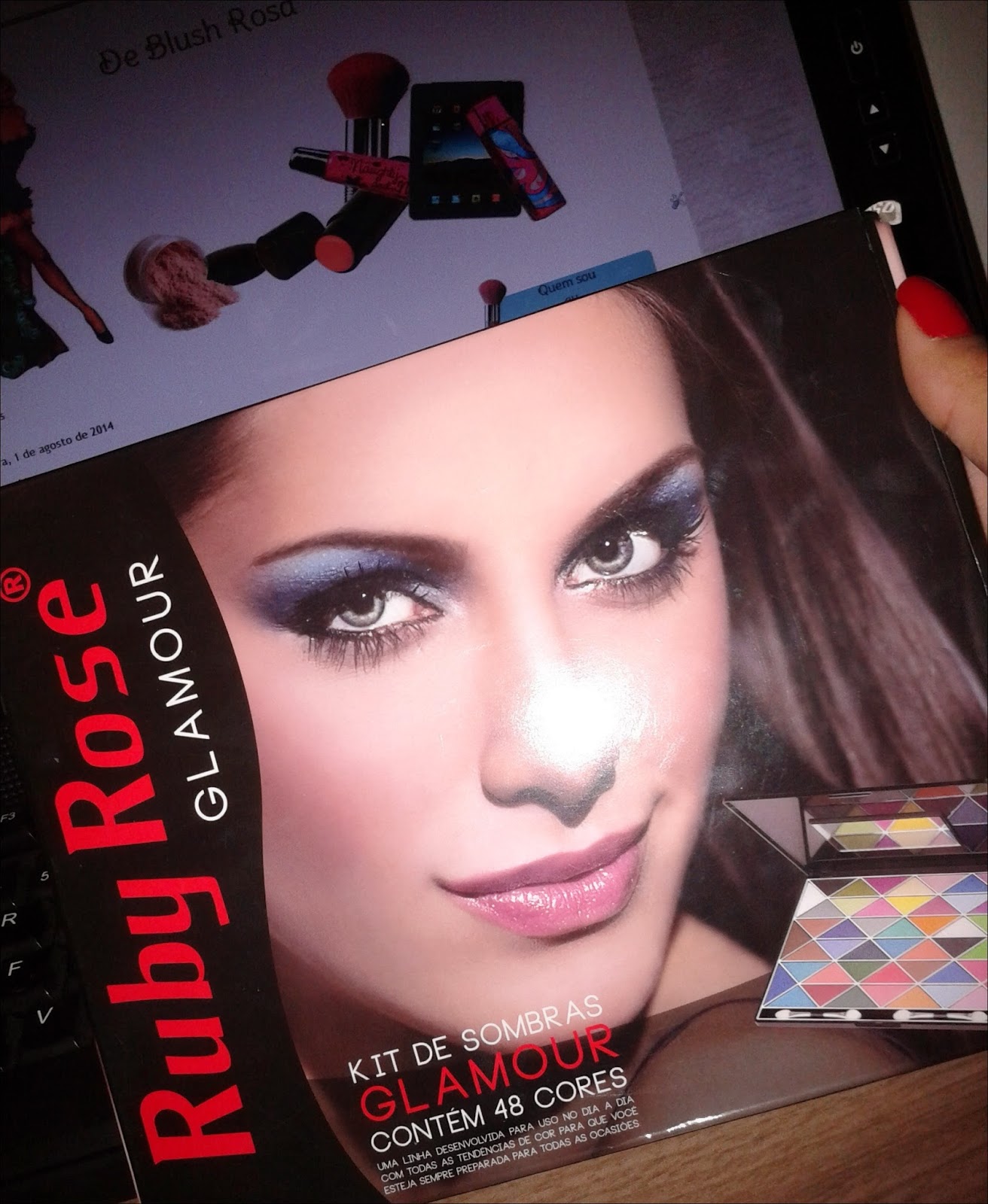 De Blush Rosa: Resenha paleta Ruby Rose