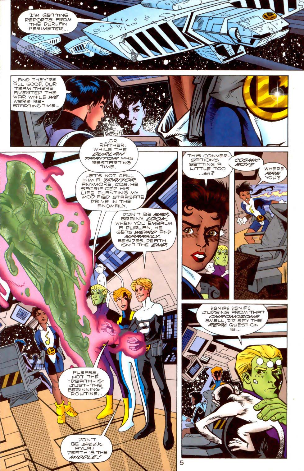 Legion of Super-Heroes (1989) 108 Page 4