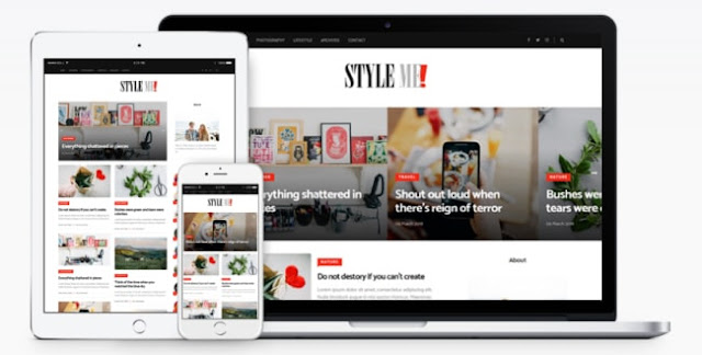 style me blogger template 2018