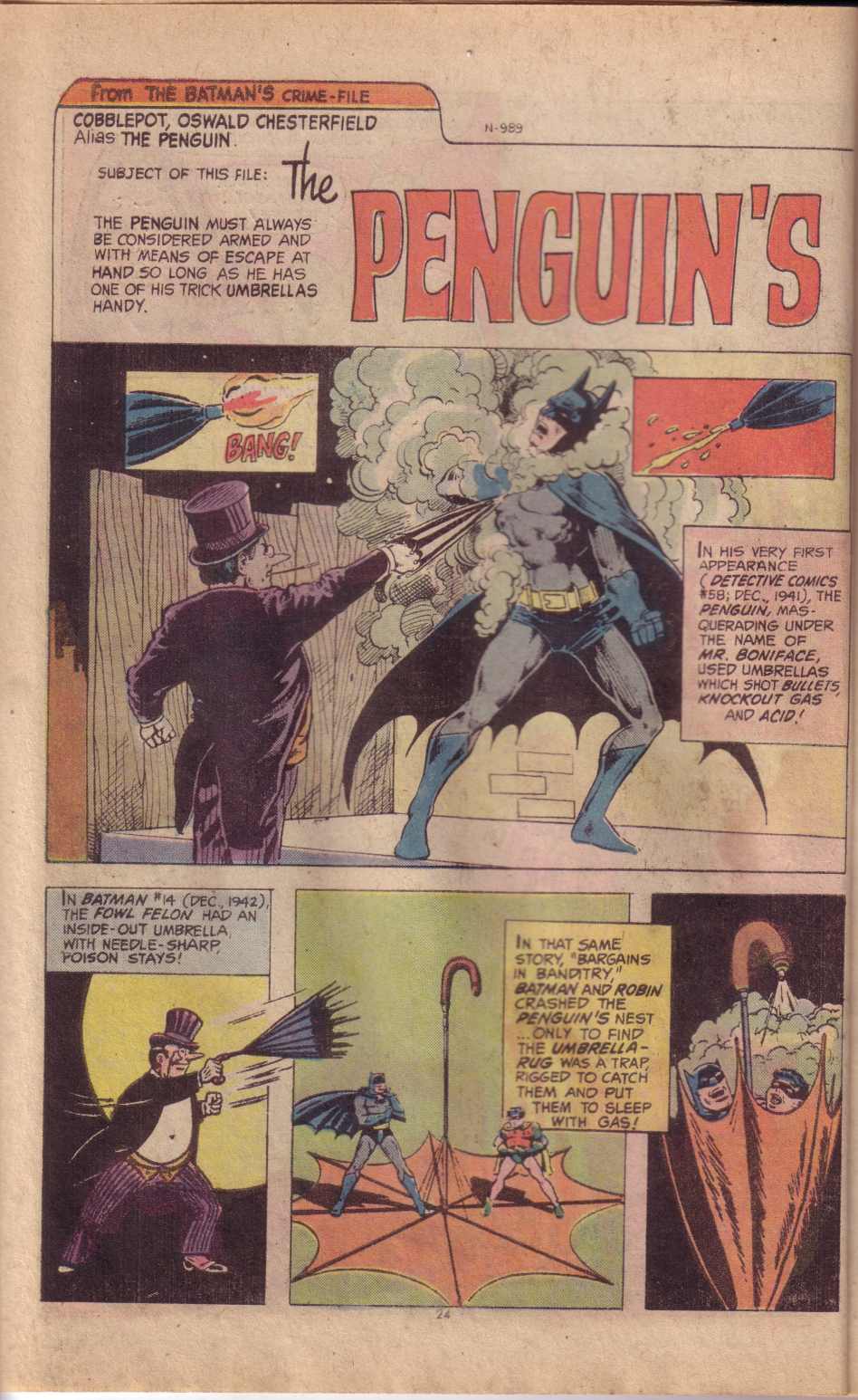 Read online Batman (1940) comic -  Issue #257 - 24