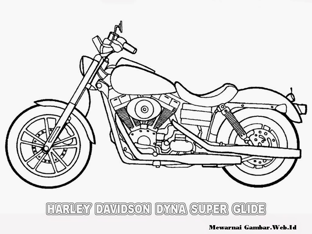 Kumpulan Contoh Gambar Sketsa Motor Cb Informasi Masa Kini