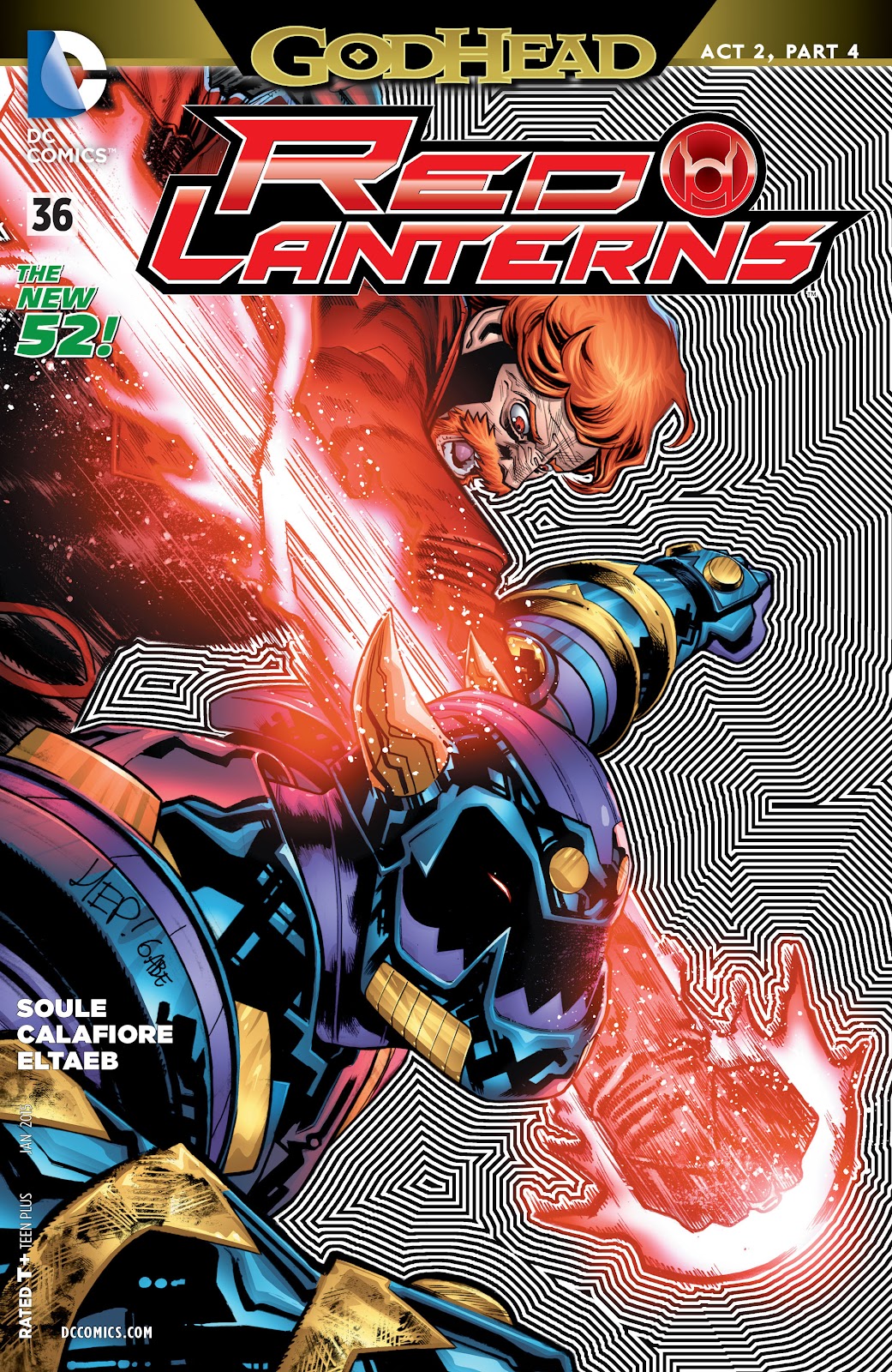 Red Lanterns issue 36 - Page 1