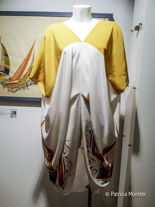 Dress by Angelos Bratis, inspired by Tseklenis
