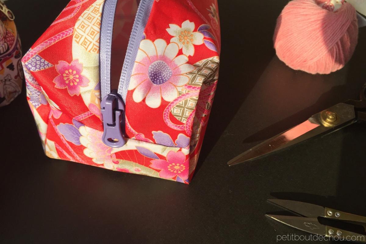 DIY: The 10 Minutes Box Zipper Pouch - Petit Bout de Chou