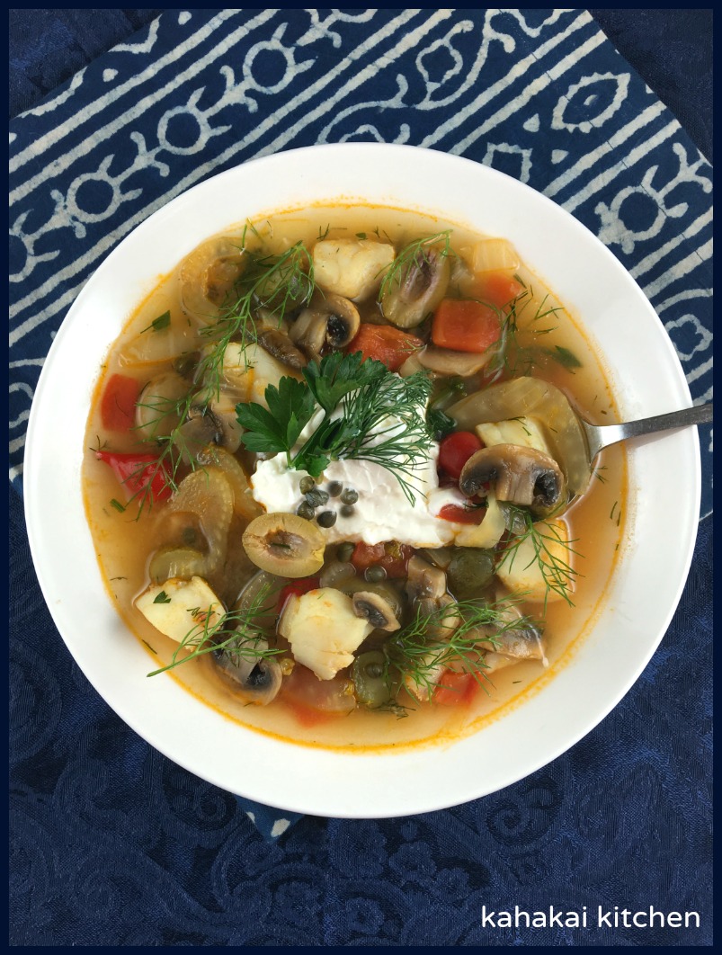 Kahakai Kitchen Nigel Slater's Tomato, Fennel and Cod Soup A Unique