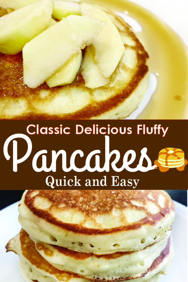 Classic Fluffy Sour Cream Pancakes