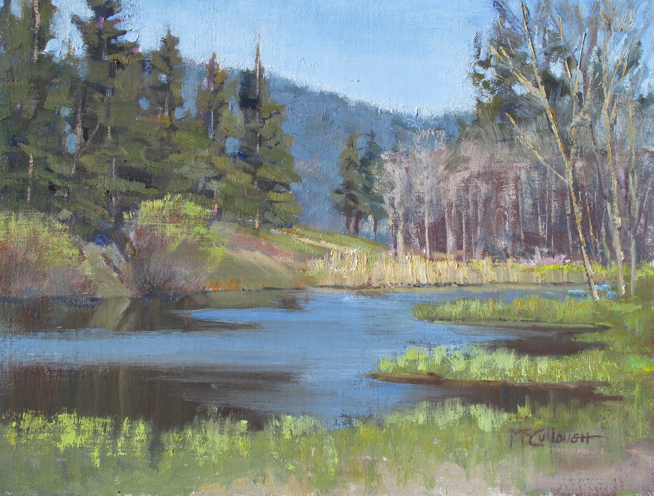 Susan McCullough Plein Air Show at the Millicent Rogers Museum