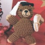 patron gratis oso amigurumi |  free pattern amigurumi bear 