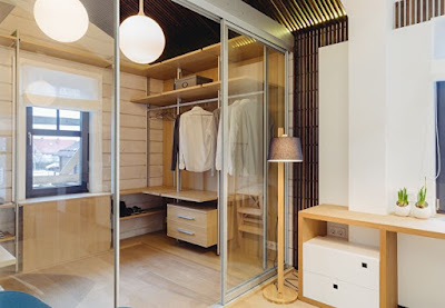 modern dressing room design layout wardrobe interior design 2019