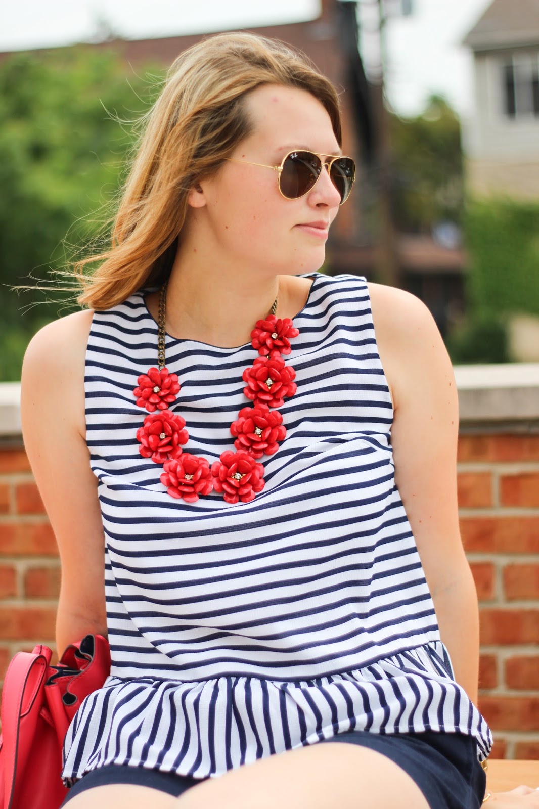 The Black Barcode: 4th of July Inspired Outfit: One Shirt Two Ways Part 2