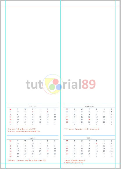 Cara membuat kalender Excel dan Photoshop Cara membuat kalender Excel dan Photoshop