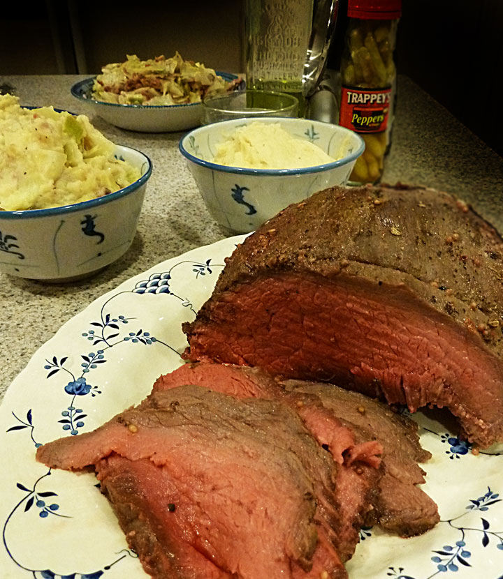 Fluffy Chix Cook UnCorned Beef Sirloin Cap The Saga Continues