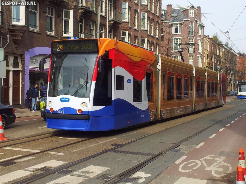 Speciale trams Kroningstram Amsterdam Speciale trams Kroningstram Amsterdam
