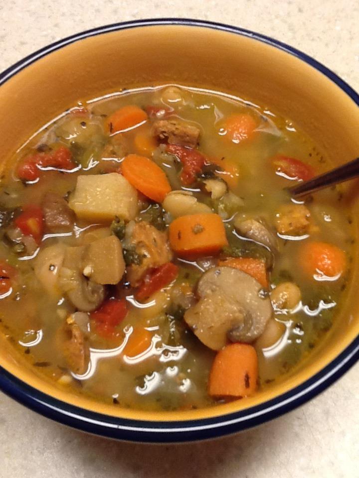 What's Cooking at Richard's ?? Italian Chicken Sausage Vegetable Soup