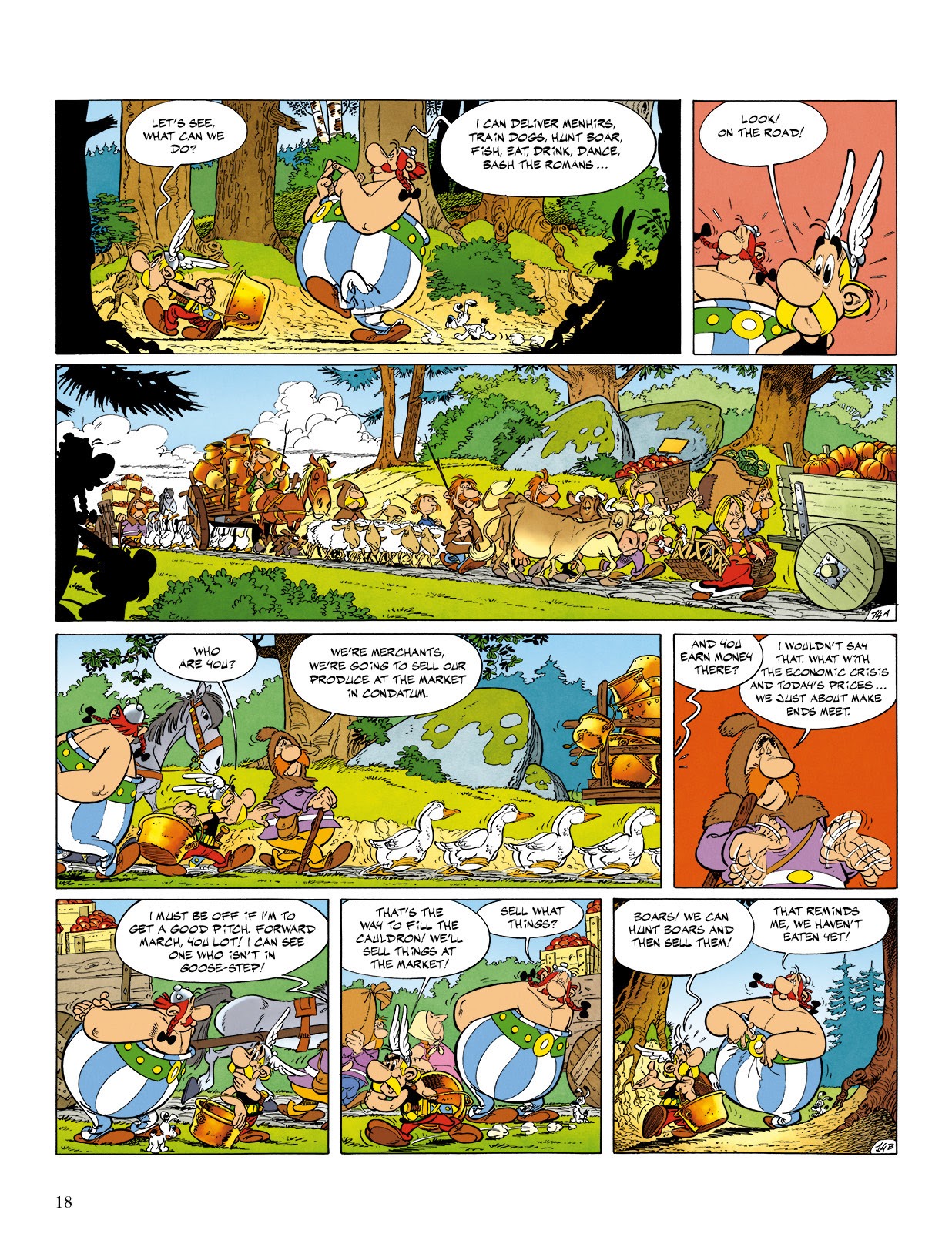 Read online Asterix comic -  Issue #13 - 19