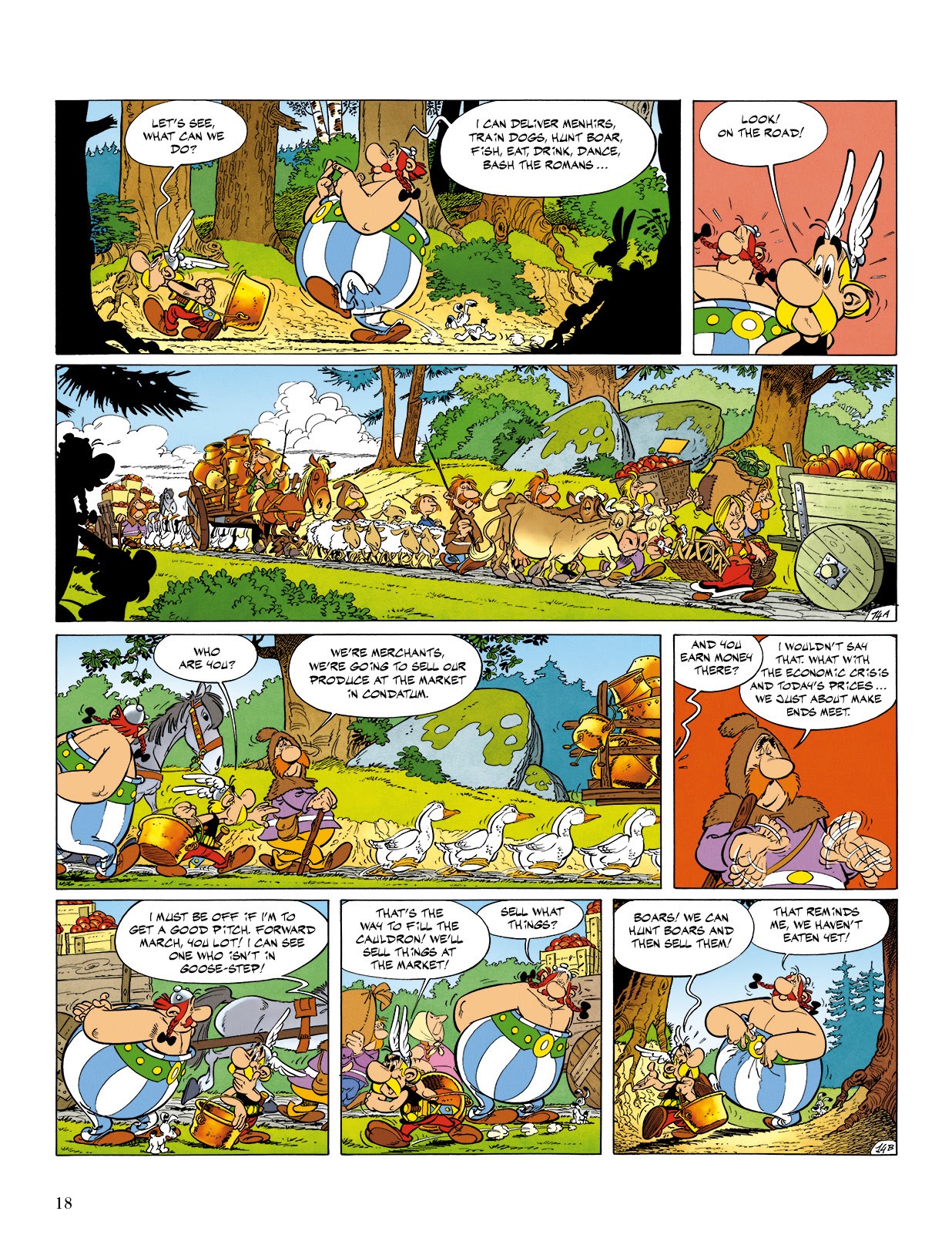 Read online Asterix comic -  Issue #13 - 19