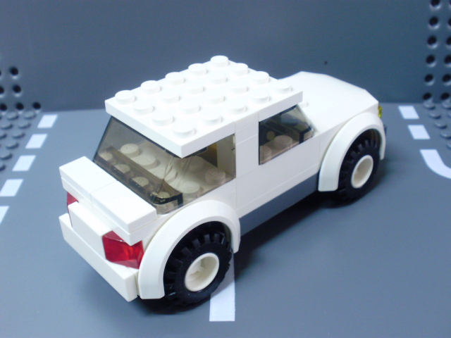 MOC LEGO carro branco
