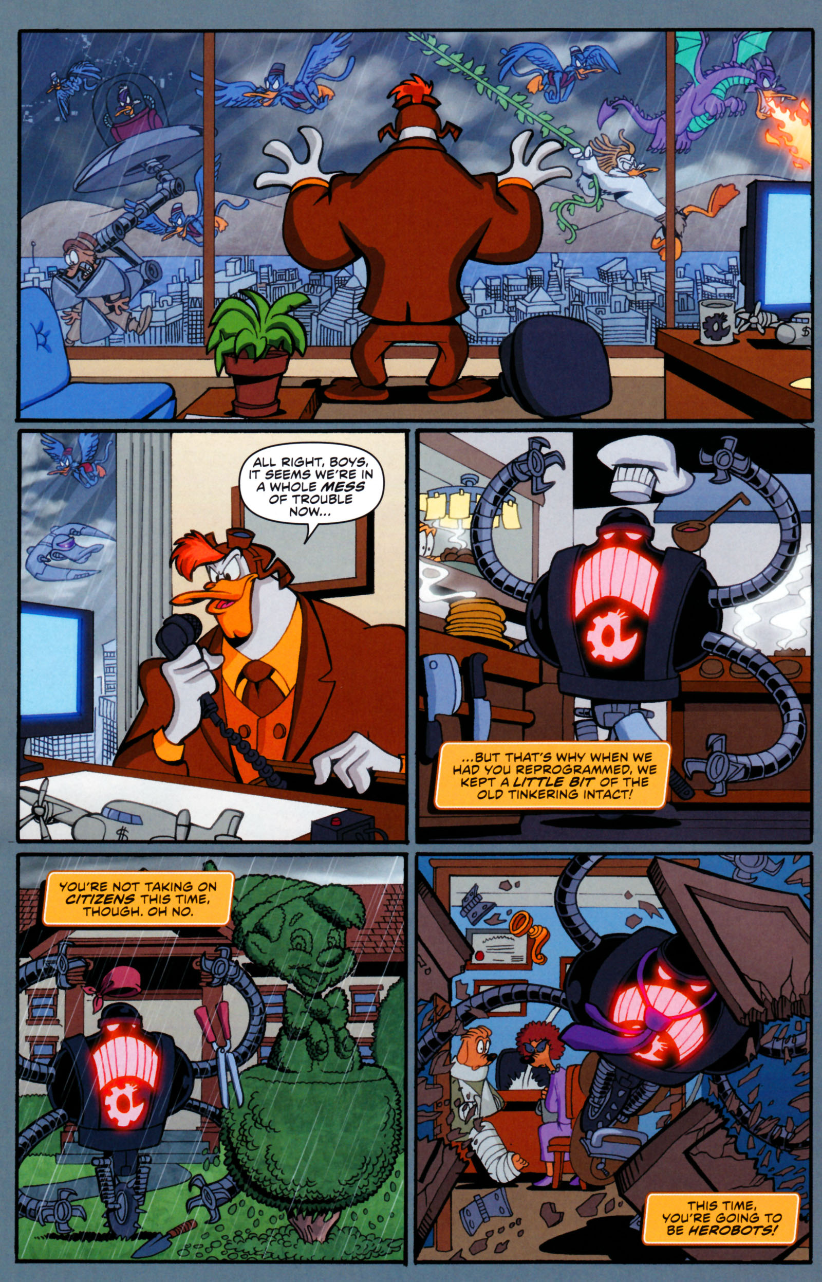 Read online Darkwing Duck comic -  Issue #6 - 22