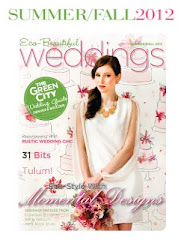 Featured in the Summer/Fall issue of Eco-Beautiful Weddings