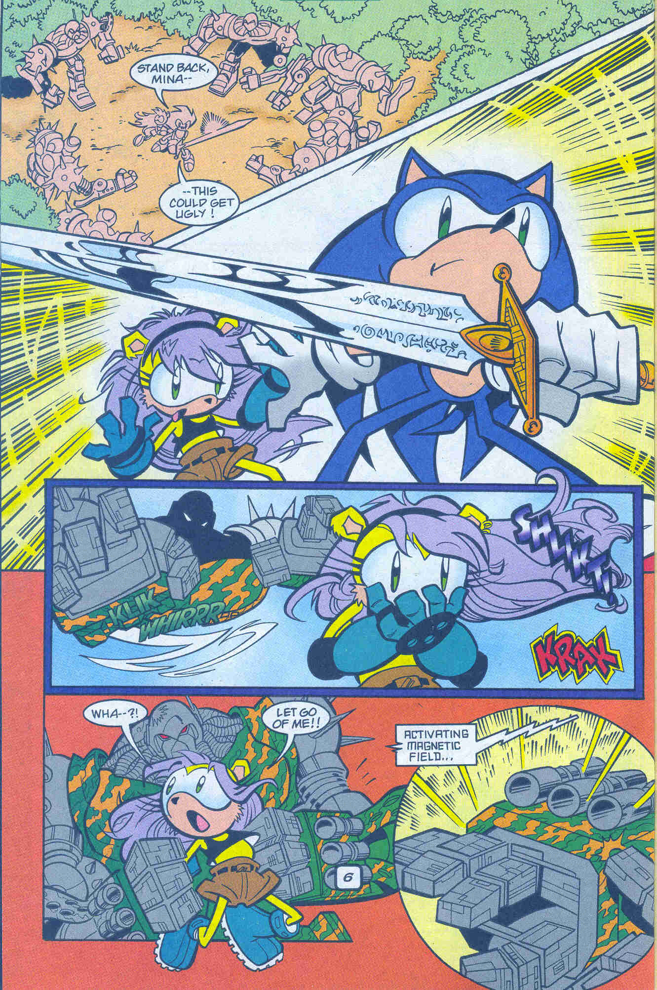 Read online Sonic The Hedgehog comic -  Issue #90 - 7