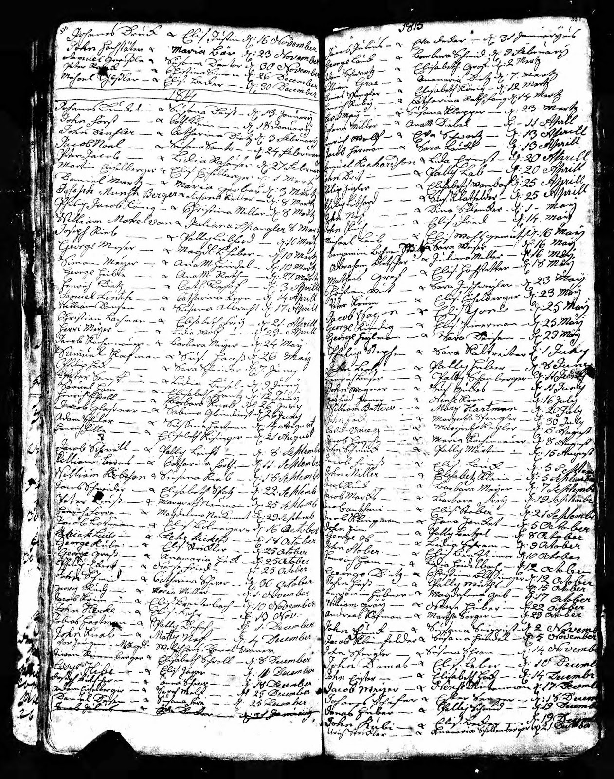 GeneaMusings Treasure Chest Tuesday 1814 York, Pennsylvania