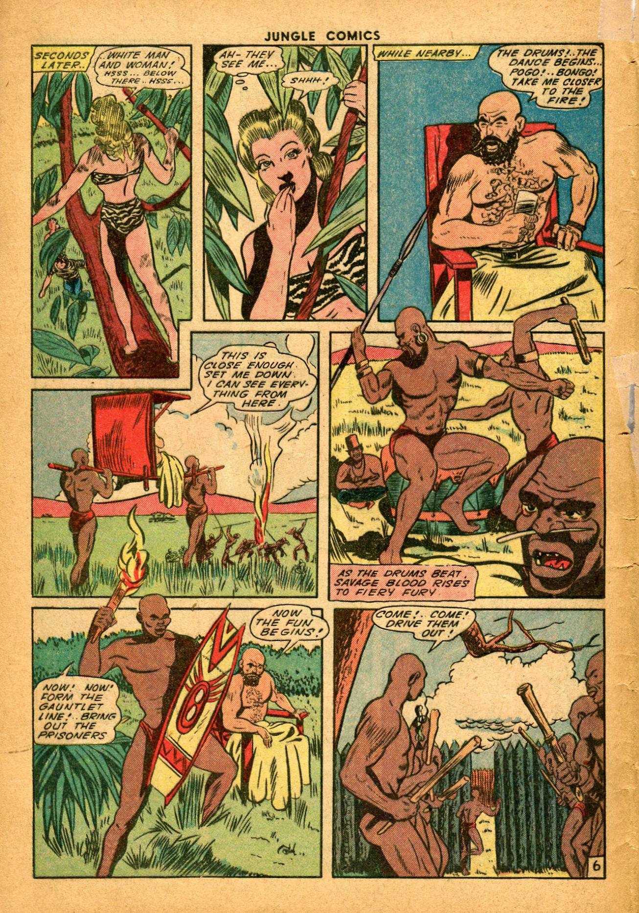 Read online Jungle Comics comic -  Issue #57 - 48